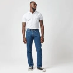 Lee Brooklyn Regular Straight Leg Denim - Stonewash(Brooklyn Denim Stonewash 41412102) -Lee Outlet L812 STONEWASH 2 e7c35d4f cfd2 448a a3f6 2bd04405de28