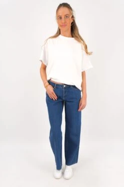 Lee Low Baggy Jean Blue Quarter