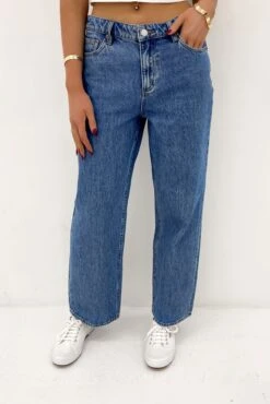 Lee Mid Baggy Jean Bold Blue