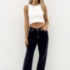 Lee Mid Baggy Jean Throwback Black Petite 1 Lee Mid Baggy Jean Throwback Black Petite -Lee Outlet Mid Baggy Jean Throwback Black Petite2