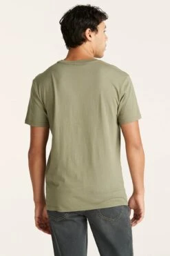 No Brainer Lee Tee Khaki -Lee Outlet No Brainer Lee Tee Khaki bjpg