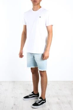 No Brainer Lee Tee White -Lee Outlet NoBrainerLeeTeeWhite