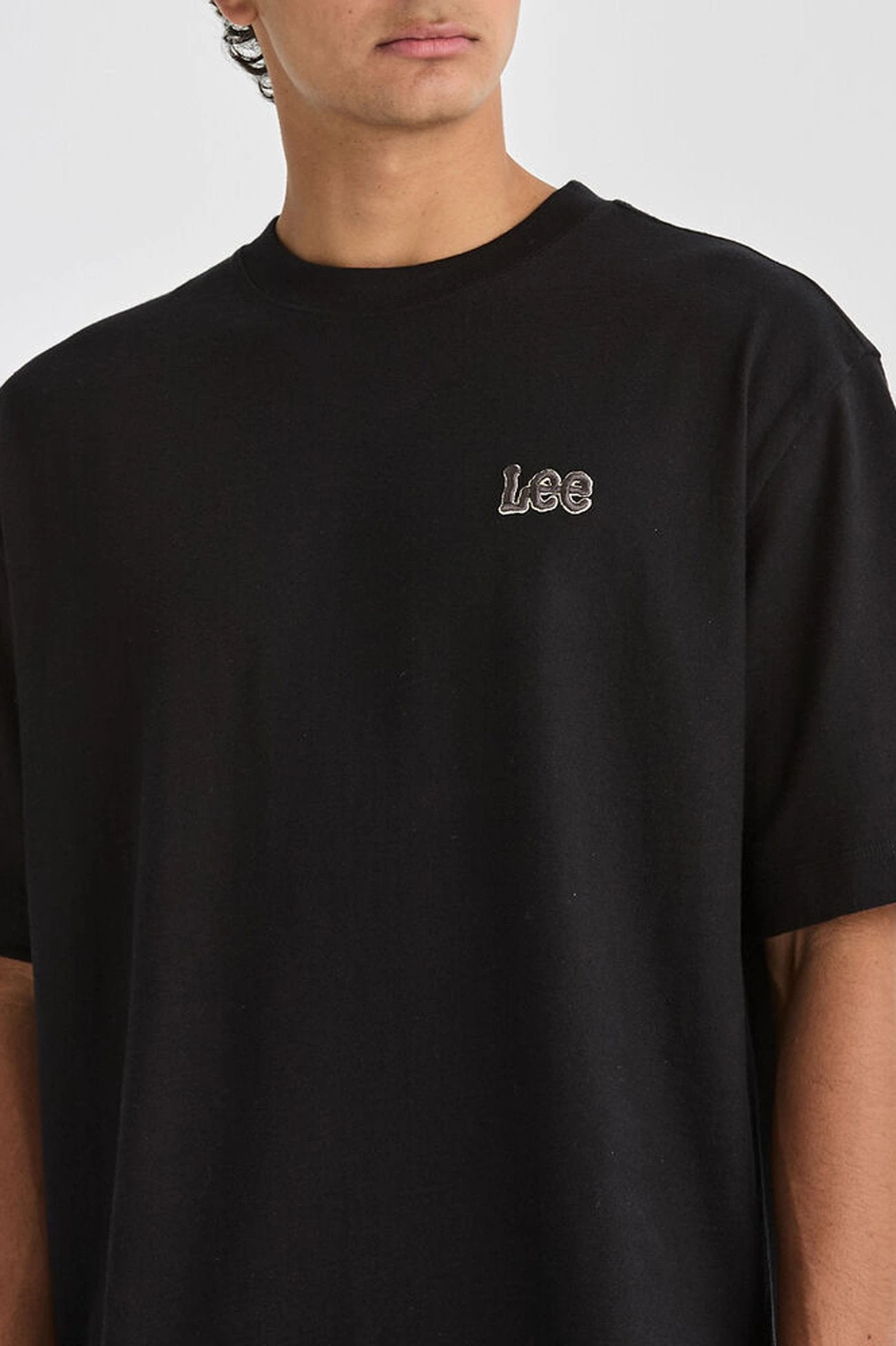 Lee Twitch Box Cutter Tee Black 6 Lee Twitch Box Cutter Tee Black - Image 4
