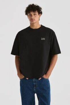 Lee Twitch Box Cutter Tee Black